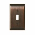 Amerock Candler 1 Toggle Oil Rubbed Bronze Wall Plate 1906986